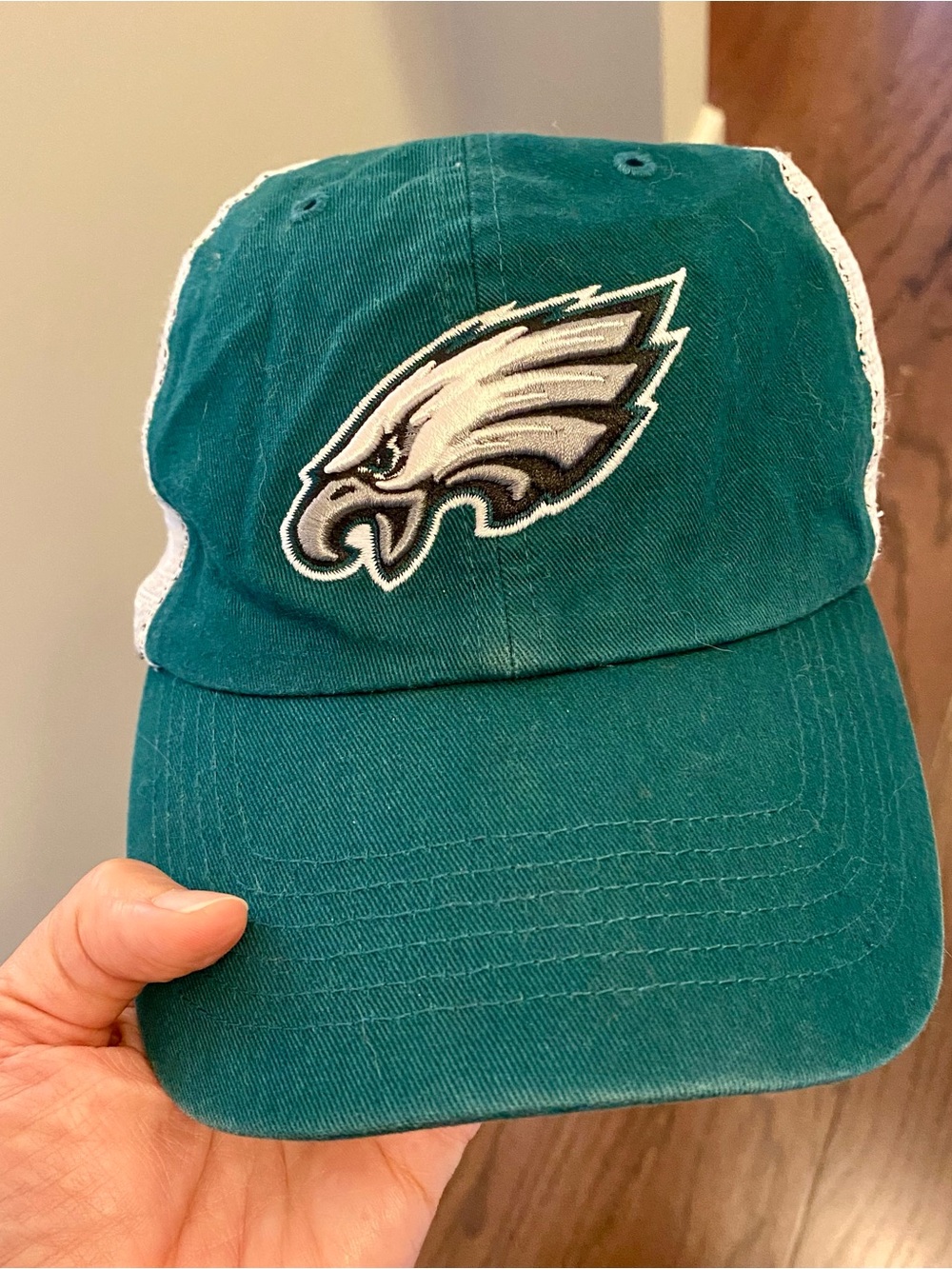 '47 Brand Philadelphia Eagles Teal and Black Mesh Cap